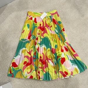 Crosby by Mollie Burch pleated midi skirt